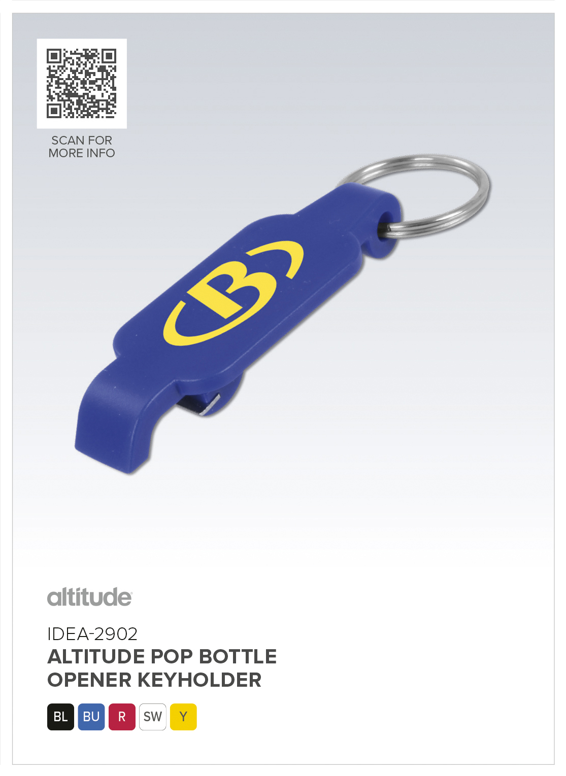 Altitude Pop Bottle Opener Keyholder
